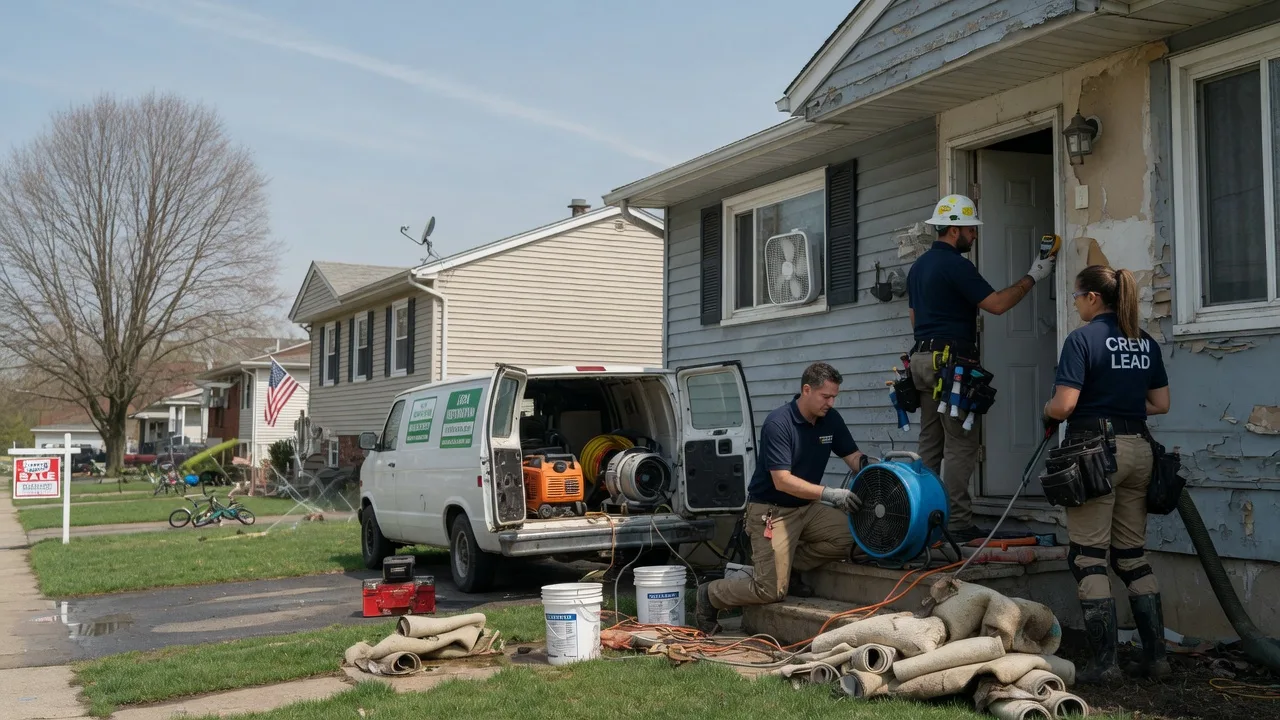 Flood Cleanup in Marshes Siding, KY near me
